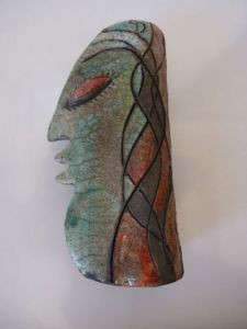 Sculpture de carlasamuse: Vase tête