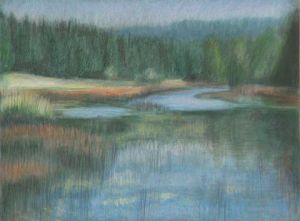 Voir cette oeuvre de Jacqueline DARDEL-KORMANN: Lac de Remoray 1