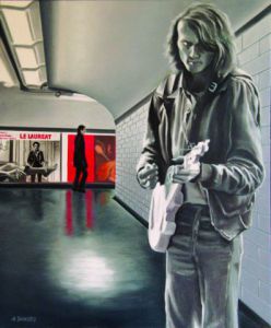 Voir cette oeuvre de alain dambes: Musicien du métro (années 70-80)