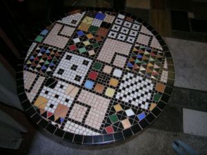 Mosaique de fabien boyer: patchwork noir
