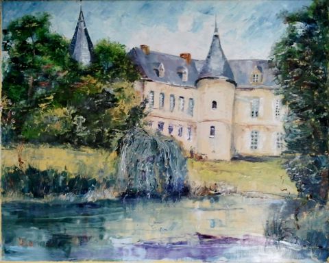 Château de théméricourt - Peinture - vedo