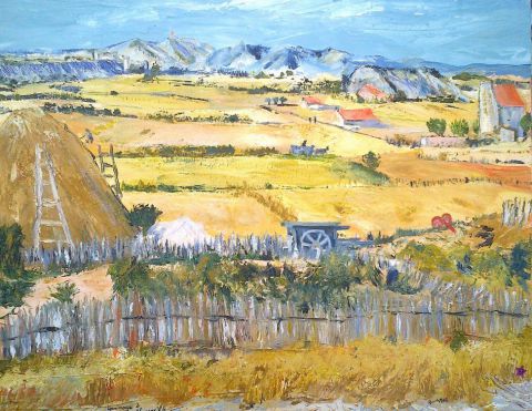 L'artiste AnnaMag - Hommage à Vincent Van Gogh