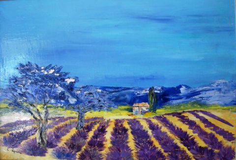 L'artiste Laure Leprince - Le mas aux lavandes L'artiste Laure Leprince - Le mas aux lavandes