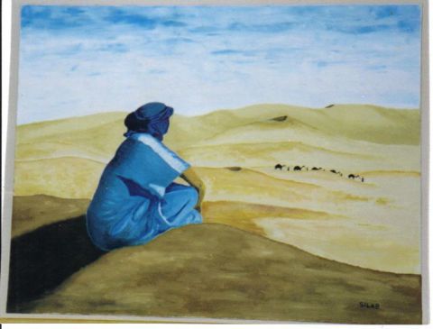 L'artiste silvio laberinto - taxi du desert