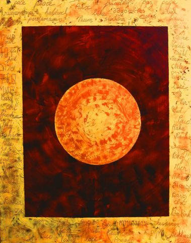 La sphere de paix - Peinture - GHISLAINE DRIUTTI