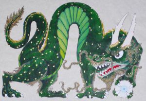 Voir cette oeuvre de Le Chaudron Encreur: Dragon vert