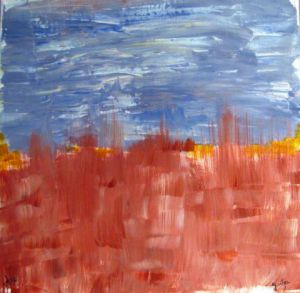 Peinture de Geritzen: Le passage de la mer rouge