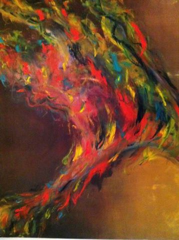 Spirale de couleurs - Peinture - Suzie Rodz