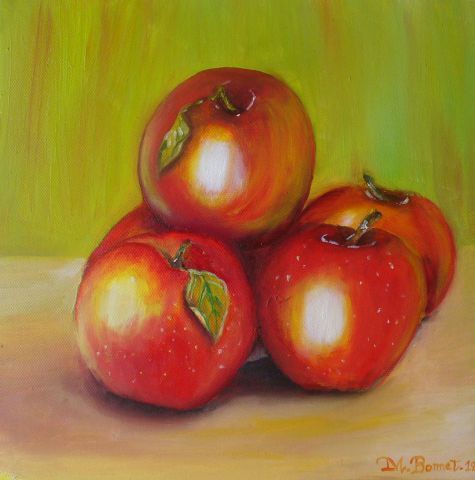 L'artiste Myriam Bonnet - Pommes