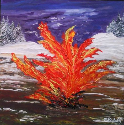 L'artiste Catherine Dutailly - CHAUD-FROID
