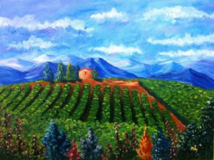 Voir cette oeuvre de Mily: Vignoble en Midi-Pyrénées