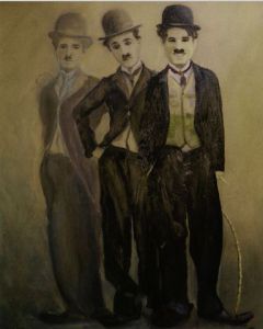 Voir le détail de cette oeuvre: Composition autour de Charlie Chaplin