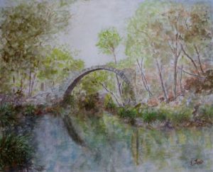 Voir cette oeuvre de evelyne massa: Pont Genois