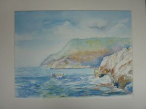 Voir cette oeuvre de Ida-Maria: Barque à Port d'Alon