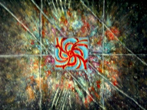Abstrait  Univers - Peinture - lebreton-hays