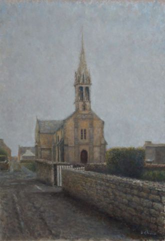 L'artiste chanu - L'église de Molène