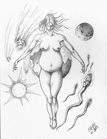 La vie - Dessin - GeBe La vie - Dessin - GeBe