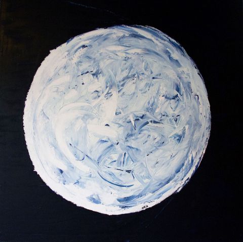 L'artiste Oria - Pleine Lune