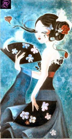L'artiste marco - la japonaise geisha L'artiste marco - la japonaise geisha