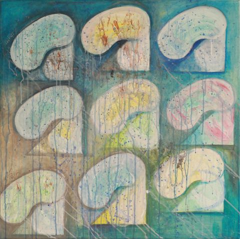 Vanité Bleue - Peinture - CoLLot D2L Vanité Bleue - Peinture - CoLLot D2L