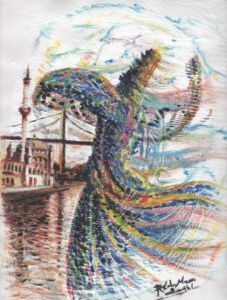 Voir le détail de cette oeuvre: Mrabo danse soufi