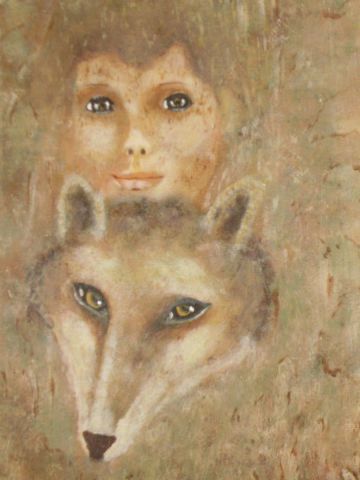 le renard et l enfant  - Peinture - bdan