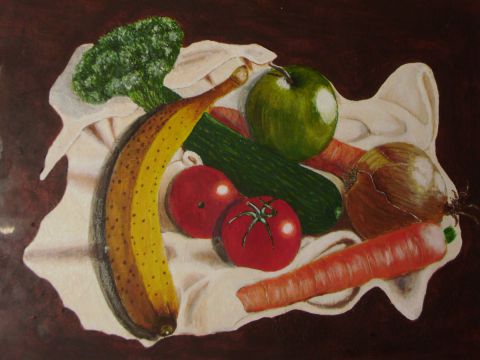 L'artiste bdan - fruits et legumes 