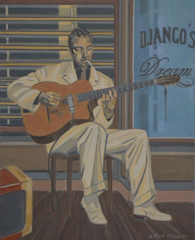 DJANGO'S DREAM - Peinture - J-Paul PAGNON