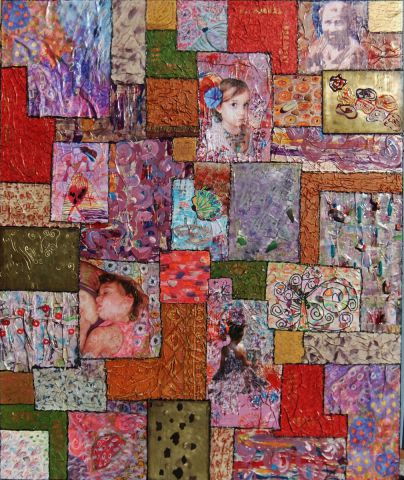 L'artiste carole zilberstein - liens tissés autour de Sarah Gustav et moi L'artiste carole zilberstein - liens tissés autour de Sarah Gustav et moi