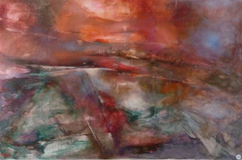 L'artiste Remi BRAYE - Paysage abstrait