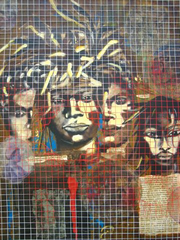 L'artiste ANTOINE MELLADO - I have a dream.(J'ai fait un rêve. M. Luther King)