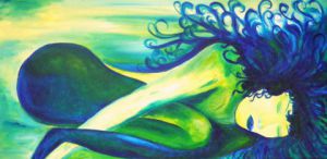 Peinture de Enel: Sirene des près