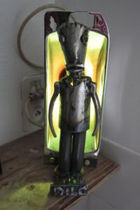 Sculpture de Dilo: lampe
