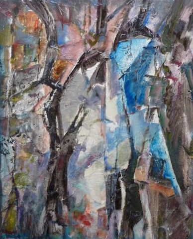 L'arbre mort - Peinture - Remi BRAYE