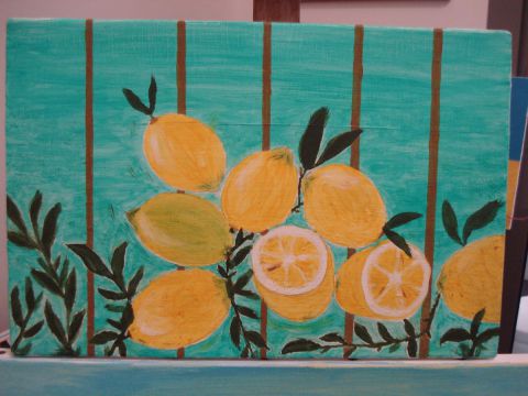 L'artiste soleil - les citrons de Menton