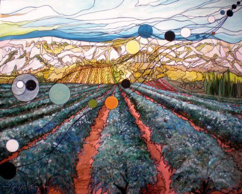 L'artiste ALAIN FAURE - LE MURMURE DES ALPILLES L'artiste ALAIN FAURE - LE MURMURE DES ALPILLES