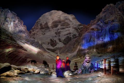 Le mont Kailash © Matto 2013 - Art numerique - Matto Le mont Kailash © Matto 2013 - Art numerique - Matto