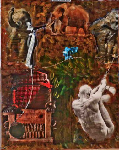 Déchaîner les enchaînés déchénés - Collage - JMG Déchaîner les enchaînés déchénés - Collage - JMG