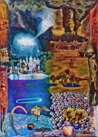 Collage : La guerre de l'eau - JMG Collage : La guerre de l'eau - JMG