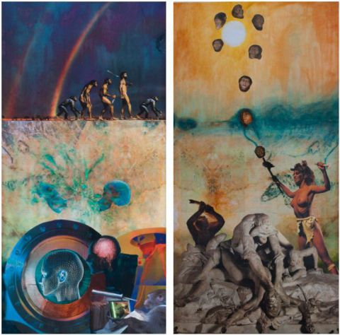 L’évolution ? - Collage - JMG L’évolution ? - Collage - JMG