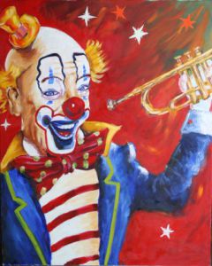 Voir cette oeuvre de JP  NADO: le clown rieur