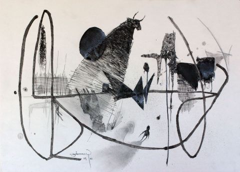 L'abîme - Dessin - David Czekmany L'abîme - Dessin - David Czekmany