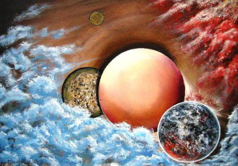 L'artiste edward - planetes