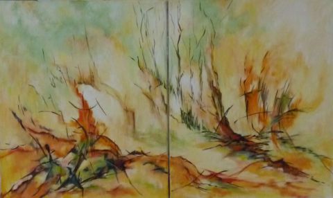 Peinture : cheminement - janine chetivet Peinture : cheminement - janine chetivet