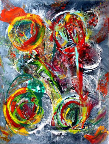 Arizona's dream arc-en-ciel - Peinture - Elle Bory Arizona's dream arc-en-ciel - Peinture - Elle Bory