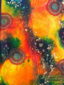 Peinture de ANTOINE MELLADO: paysage Imaginaire-7-