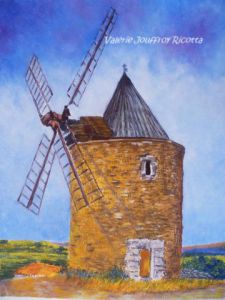 Voir cette oeuvre de Valerie  Jouffroy Ricotta: Le vieux moulin