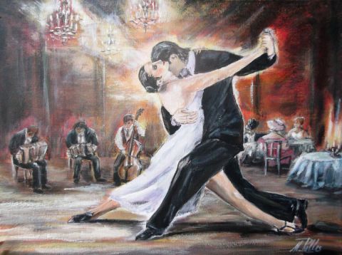 tango!!! - Peinture - Alyona