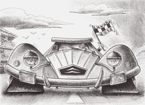 Dessin - Daniel PIERRE dit HUBERT Dessin - Daniel PIERRE dit HUBERT