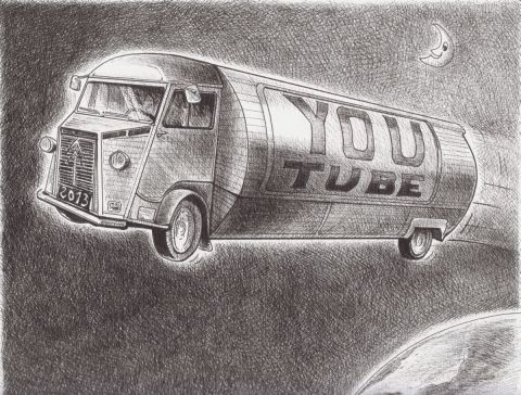 Dessin - Daniel PIERRE dit HUBERT Dessin - Daniel PIERRE dit HUBERT